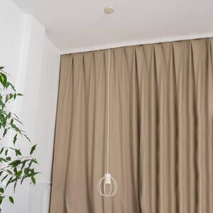 Lampa wisząca STARLIGHT HELAM, kremowy / amber, salon / jadalnia, metal