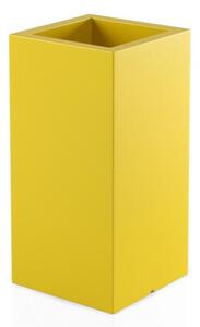Donica Tower Pot żółta 70 cm