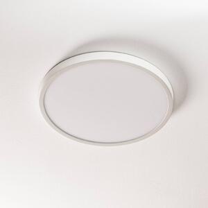 ORION Lampa sufitowa LED Lero, możliwość ściemniania, biały / opal, salon / jadalnia, aluminium, nowoczesny