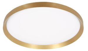 Steinhauer Lampa sufitowa LED Flady, kolor złoty, Ø 50 cm bezpośrednia/pośrednia