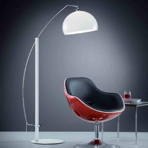 Helestra Doro lampa stojąca akrylowy klosz, biała