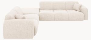 Sofa narożna z szenilu Nolio (4-osobowa)