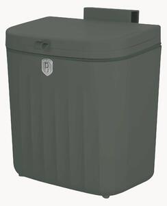 Wiszący kosz na śmieci Matte Green, 7 l