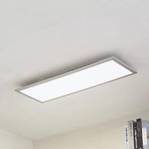 Lampa sufitowa LED Lyndra Arcchio, możliwość ściemniania, aluminiowy / szary / cynkowy, salon / jadalnia, aluminium, nowoczesny