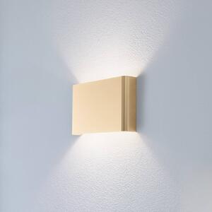 Kinkiet Haga Nowodvorski Lighting, możliwość ściemniania, mosiężny / złoty, salon / jadalnia, aluminium, nowoczesny