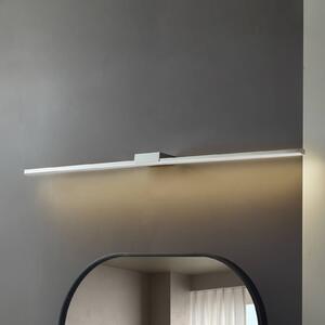 Kinkiet Kivana Lucande, chromowy / srebrny, łazienka, aluminium, nowoczesny