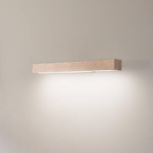 TK Lighting Lampa ścienna LED Teo, sosna, 46 cm, 3000 K