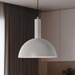 SIGMA Żyrandol Vitrum cupola M, taupe, metal, Ø 30 cm, E27