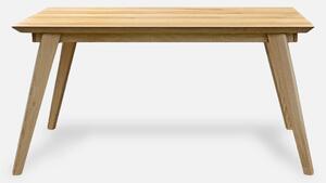 Stół dębowy na drewnianych nogach CORTEZ II