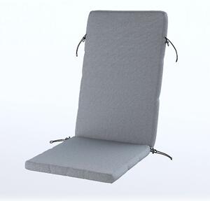 Duvholmen pokrowiec na poduszkę krzesła 116x45cm (BONDHOLMEN, NÄMMARÖ, SJÄLLAND) kolor czarny tkanina outdoorowa, strukturalna
