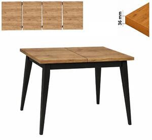 Stół 70x120/220 cm prostokatmy rozkładany, blat 3,6 cm, nogi Drewniane „ Trapezowe ” I ArtDHome