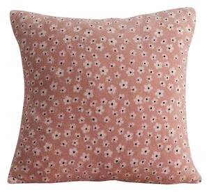 Dwustronna poszewka na poduszkę DUO SENSE DAISELLE 45x45 cm mikroplusz/flanela, różowy