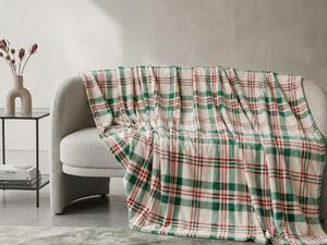 Mikropluszowy koc WINTER PLAID, kolorowy Rozmiar: 150 x 200 cm