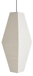 HAY Klosz lampy Prism, wysokość 110 cm, biały, papier Prism, biały / opal, papier / lunolit / lunopal, design