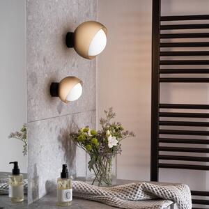 IDEAL LUX Kinkiet Bloom, czarny, salon / jadalnia, metal, nowoczesny