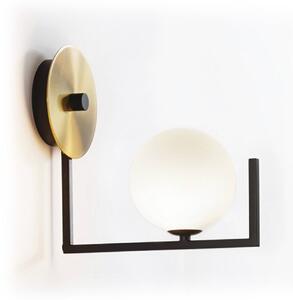 IDEAL LUX Kinkiet Birds, czarny, salon / jadalnia, metal, nowoczesny