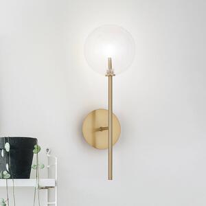 IDEAL LUX Kinkiet Equinoxe, mosiężny / złoty, salon / jadalnia, metal