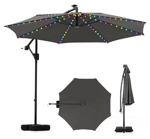 Parasol ogrodowy z LED