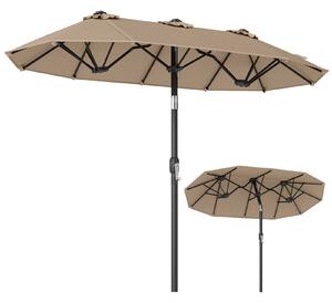 Podwójny parasol ogrodowy
