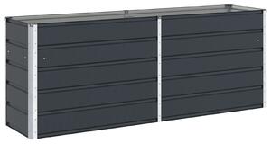 Donica Antracyt 195 x 50 x 75 cm Stal Galwanizowana
