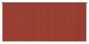 Roleta zewnętrzna 90% blokada UV Terakota 300 x 230 cm HDPE