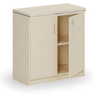 Szafka biurowa ARRISTO LUX, 800 x 400 x 836 mm, brzoza