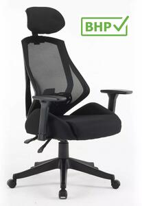 Ergonomiczne krzesło biurowe Q-406M Signal, zgodne z normą BHP