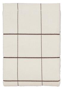 Ręcznik kąpielowy z bawełny organicznej frotte w kolorze kości słoniowej 70x140 cm Vista – Södahl
