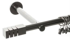 Karnisz pojedynczy Nordic tytan 160 cm