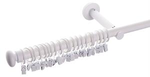 Karnisz pojedynczy Modern white matt 160cm