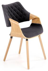 Designerskie krzesło ze sklejki z podłokietnikami | Umeblowana.com