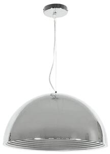 Srebrna chromowana lampa wisząca 40 cm - D149-Tiremi