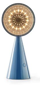Tom Dixon Lampa stołowa POSE, możliwość ściemniania, niebieski, salon / jadalnia, tworzywo sztuczne, design