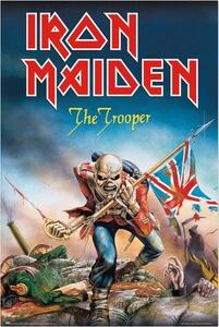 Plakat, Obraz Iron Maiden - The Trooper, (61 x 91.5 cm)