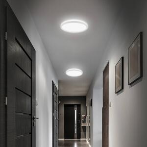 Briloner Lampa sufitowa Slim Drip, łazienka, tworzywo sztuczne