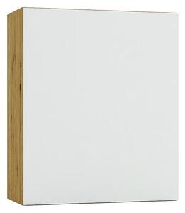 Szafka kuchenna górna 60 cm dąb artisan + popiel C3-T49