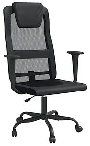 Krzesło biurowe z ekoskóry - Manresa 6X
