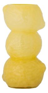 Żółty szklany wazon (wysokość 27 cm) Limone – Bloomingville