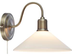 Markslöjd Markslöjd 108865 - Kinkiet VELA 1xE27/40W/230V mosiądz/biały ML1508