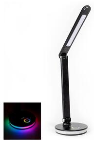 Platinet LEDRGBW Ściemnialna lampa stołowa z funkcją power banku LED/12W/5V 2800-6000K czarna PL0492
