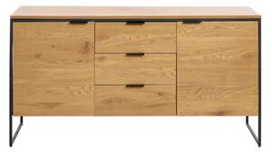Komoda w dekorze dębu w naturalnym kolorze 155x81x45 cm Cesura – Unique Furniture