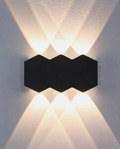 Honeycomb - kinkiet - lampa elewacyjna góra dół LED 6W