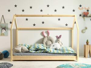 Łóżko domek Bella 200x90, dla dziecka, drewniane, dla dziewczynki, chłopca