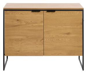 Komoda w dekorze dębu w naturalnym kolorze 104,5x80x45 cm Cesura – Unique Furniture
