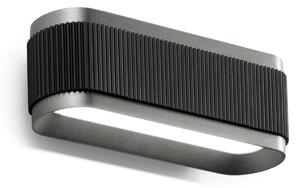 Lampa Ścienna LIGHT-POINT, Twist W1 Switch Tune, ściemnialny, szary, przedpokój, aluminium, nowoczesny