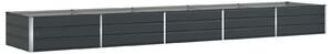 Donica Antracyt 480 x 100 x 45 cm Stal Galwanizowana