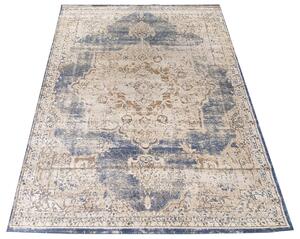 Wielobarwny prostokątny dywan w stylu vintage - Emos 6X