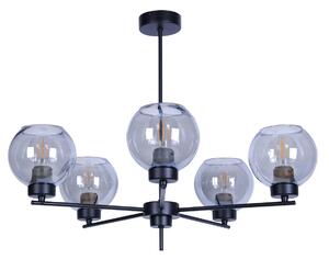Pięcioramienna lampa wisząca loftowa - S818-Bisa