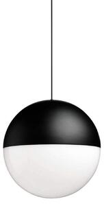 Lampa Wisząca FLOS, ściemnialny, czarny, salon, aluminium