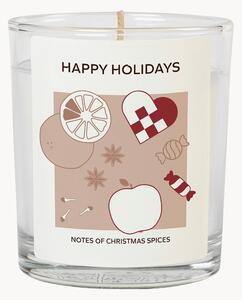 Świeca zapachowa Happy Holidays (przyprawy świąteczne)